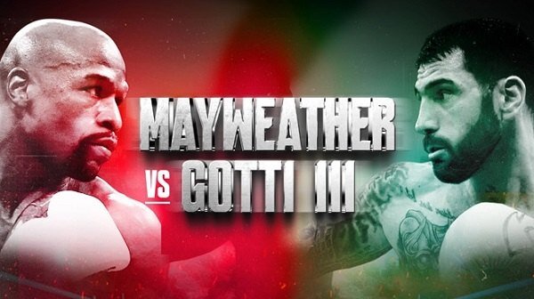 Mayweather vs Gotti III PPV